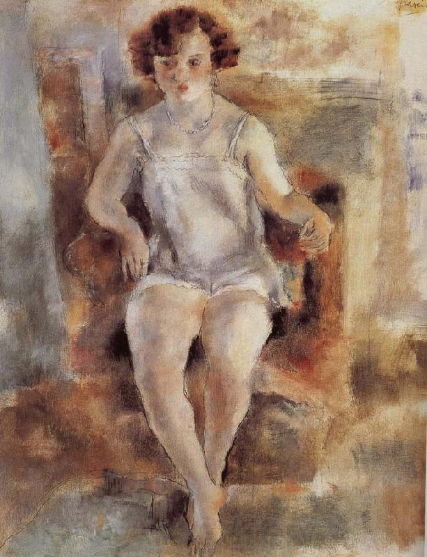Jules Pascin Portrait of Mary Spain oil painting art